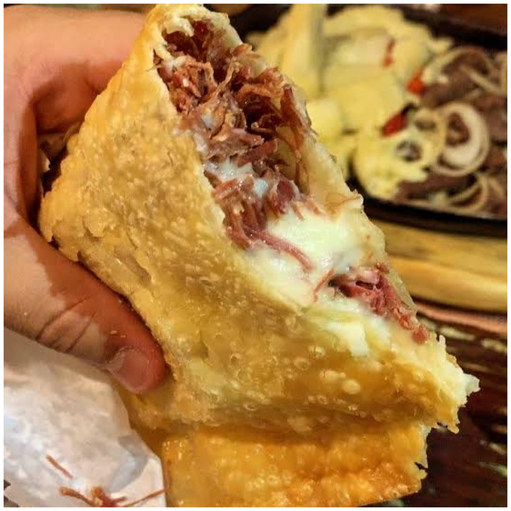 Pastel de Carne de Sol com Queijo